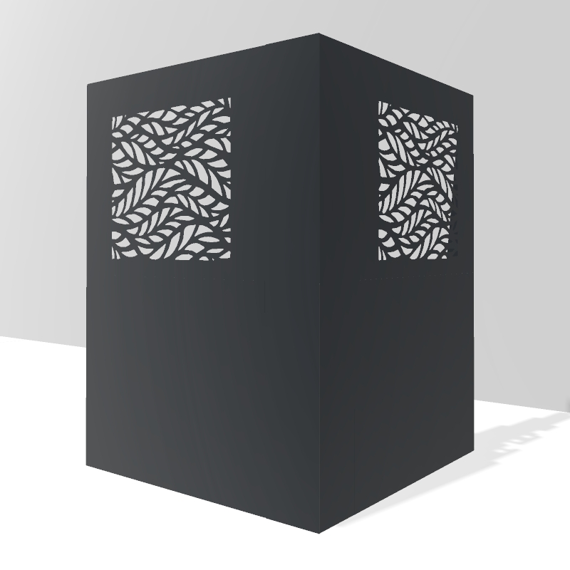 Cache poubelle extérieur pour cacher les poubelles de maisons et embellir son jardin